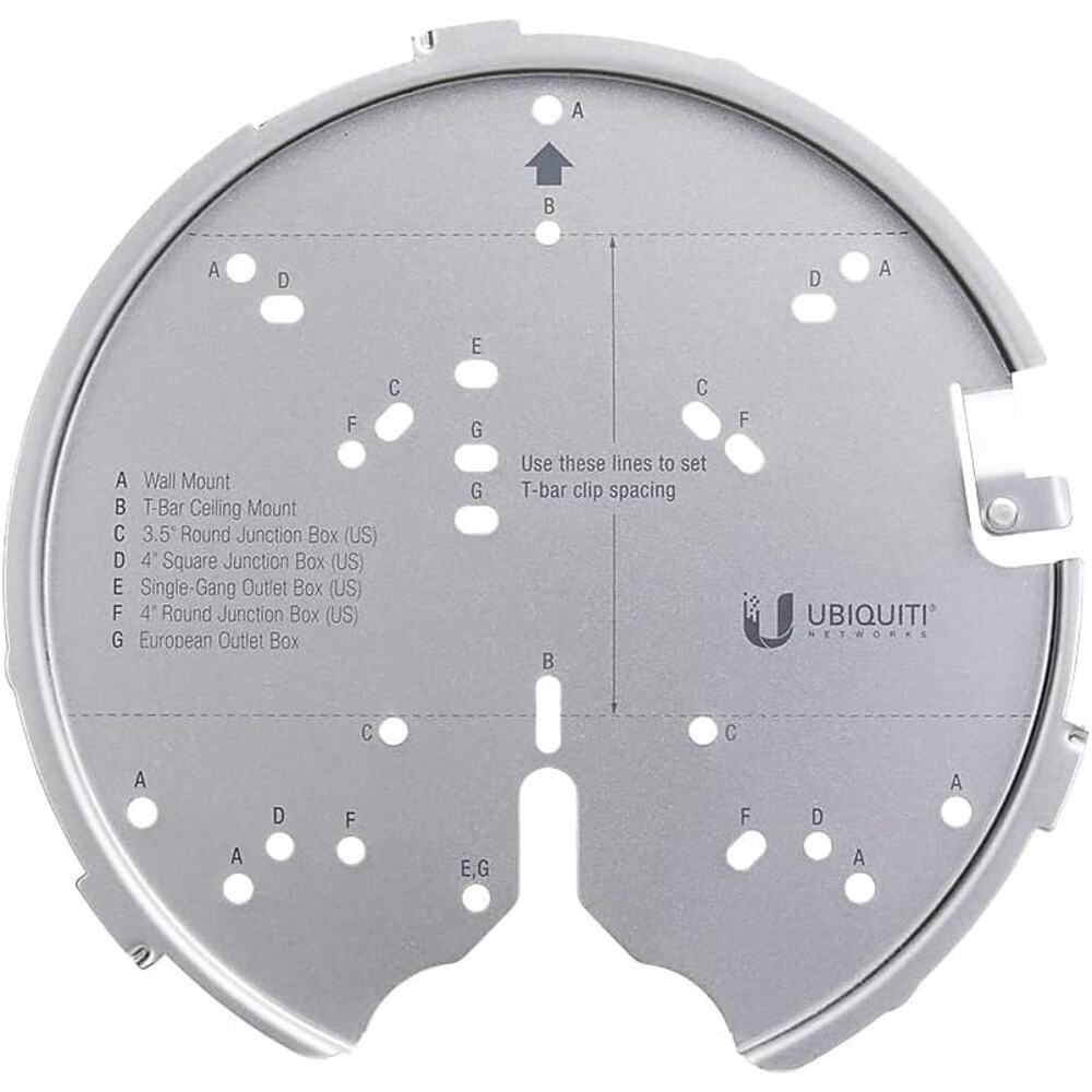 NEW Ubiquiti UniFi UAP-U6 Pro/AC Pro WiFi Access Point AP Mounting Bracket Plate